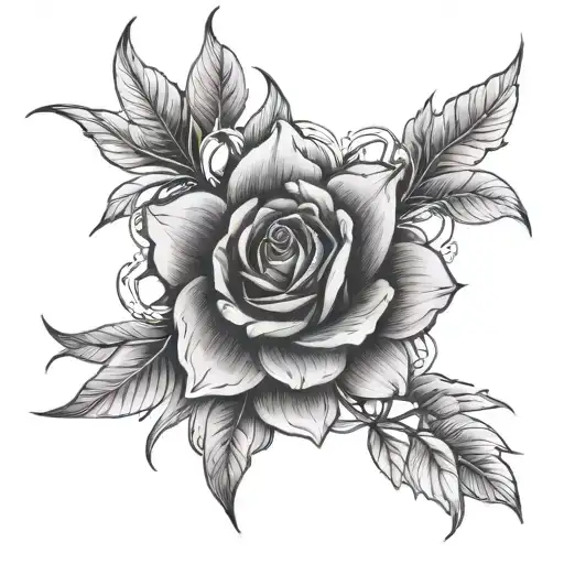 quiet tattoo design idea