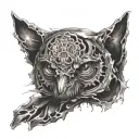 quickly tattoo design idea