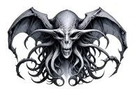 dnd mind flayer tattoo design idea