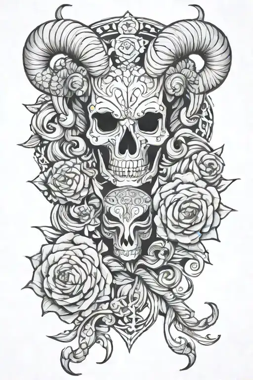 marcos, Aries, Montes Claros tattoo design idea