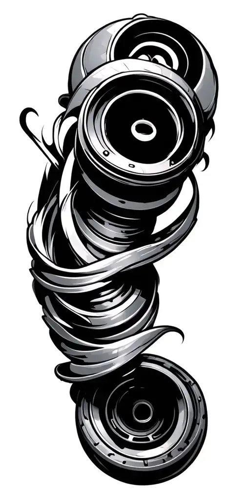 SUBARU TURBO JDM tattoo design idea