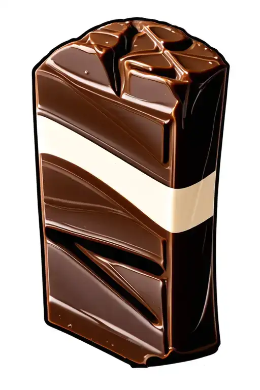 Twix chocolate bar tattoo design idea