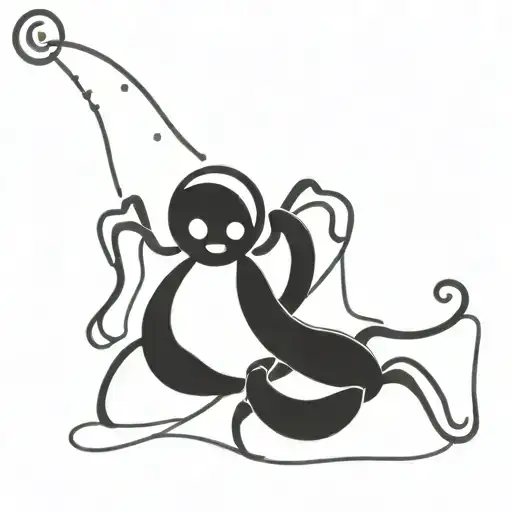 cancer zodiac sign tattoo design idea