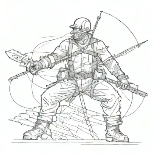 lineman tattoo , 1951 01 01 tattoo design idea