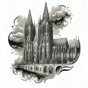 Cologne Cathedral tattoo design idea