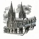 Cologne Cathedral tattoo design idea
