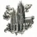 Cologne Cathedral tattoo design idea