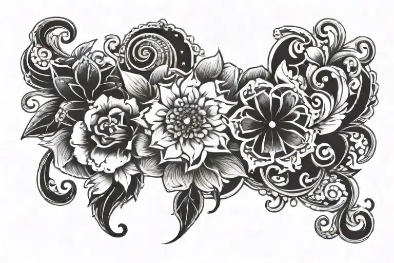 the name Anna tattoo design idea