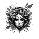 Cluster Headache tattoo design idea