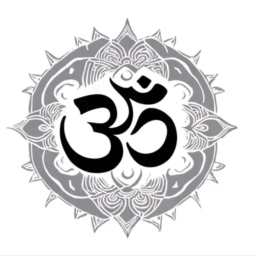 Om Mani Padme Hum tattoo design idea