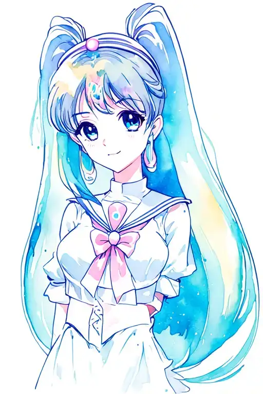 sailor moon tattoo design idea