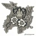 west virginia tattoo design idea