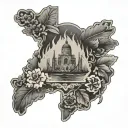 west virginia tattoo design idea