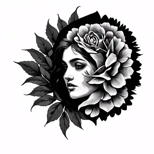 equal parts strong and soft  tattoo design idea