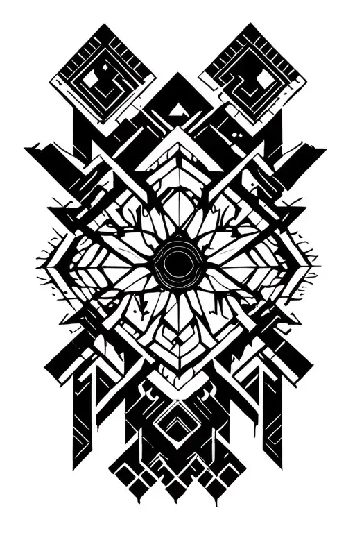 Matthew 6:34 tattoo design idea