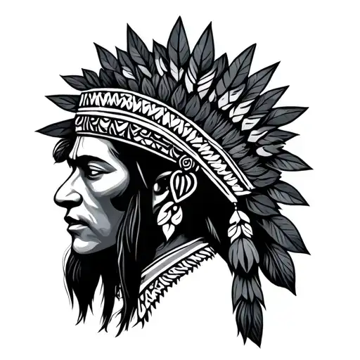 Mapuche tattoo design idea