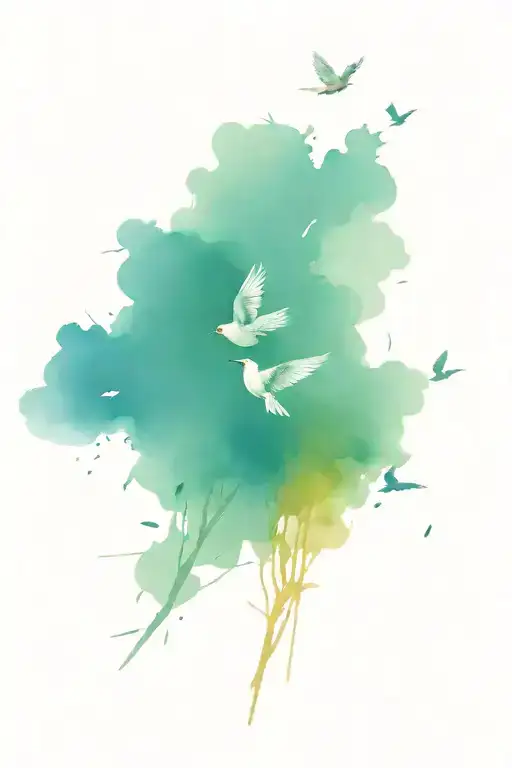 313+ Tree With Birds Flying Away Tattoo Ideas in 2026 - BlackInk AI