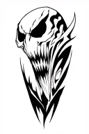 spawn comic hero tattoo design idea