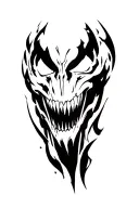 spawn comic hero tattoo design idea