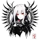 nier automata 2b tattoo design idea