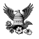 Washington DC tattoo design idea