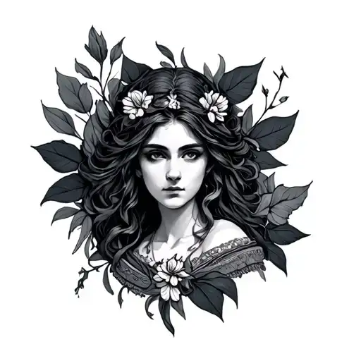 Hestia tattoo design idea