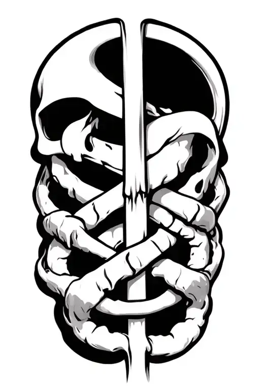 overcoming cancer tattoo design idea