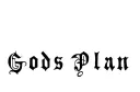 "Gods Plan
" tattoo design idea