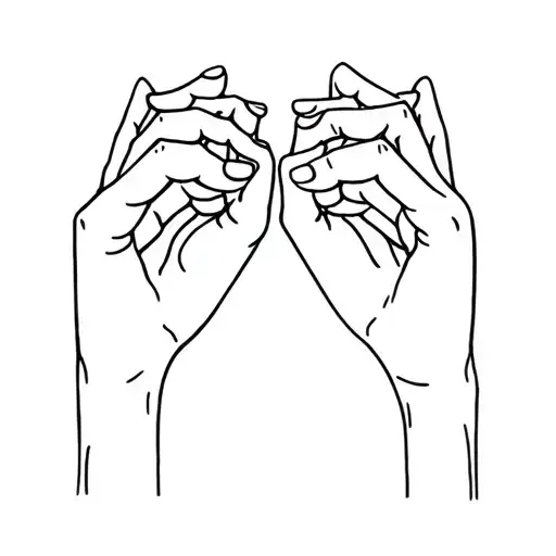 spaghetti love word confusing heads intertwined hands matching tattoo tattoo design idea