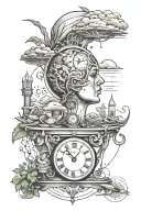 today determines your tomorrow tattoo design idea