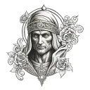 Dante Alighieri tattoo design idea