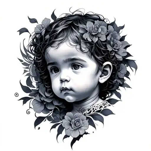 the golden child tattoo design idea