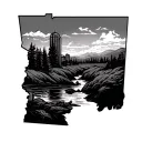 Nebraska tattoo design idea