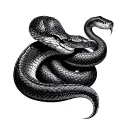 king cobra tattoo design idea