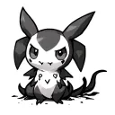 Mimikyu tattoo design idea