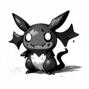 Mimikyu tattoo design idea