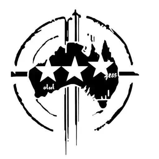 Australian Army tattoo design idea