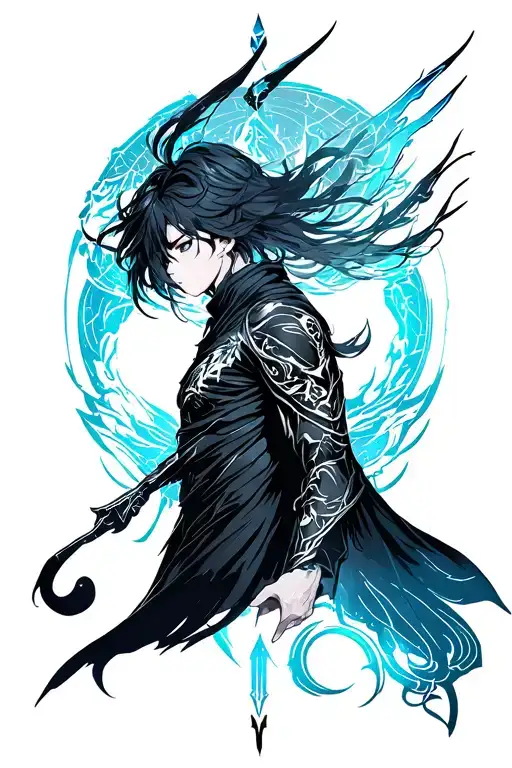 solo leveling igris tattoo design idea