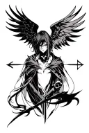 solo leveling igris tattoo design idea