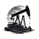 Oilfield tattoo design idea
