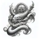 hell high waters  tattoo design idea