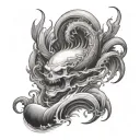 hell high waters  tattoo design idea