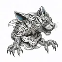 Crip tattoo design idea