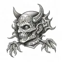 Crip tattoo design idea