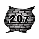 brick background with 2007 but one of the 0's is a baby tattoo design idea