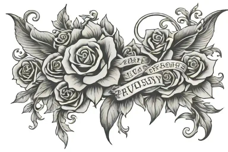 Proverbs 31 tattoo design idea