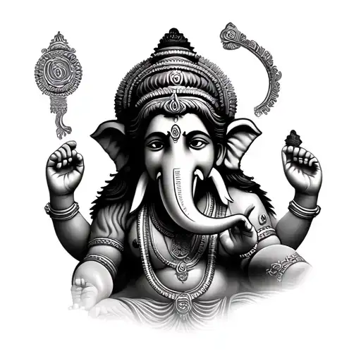 sai baba ganpati tattoo tattoo design idea