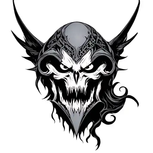 Nemesis tattoo design idea