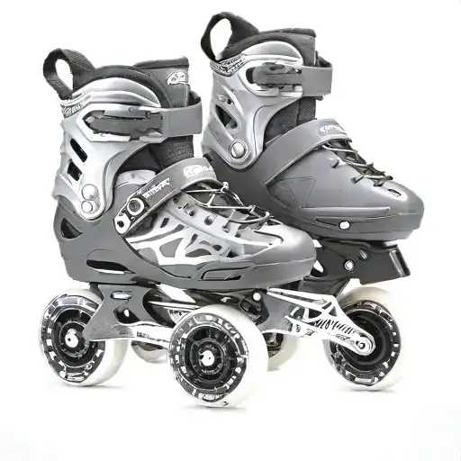 in line speed skates 110mm with 4 wheels  tattoo design idea