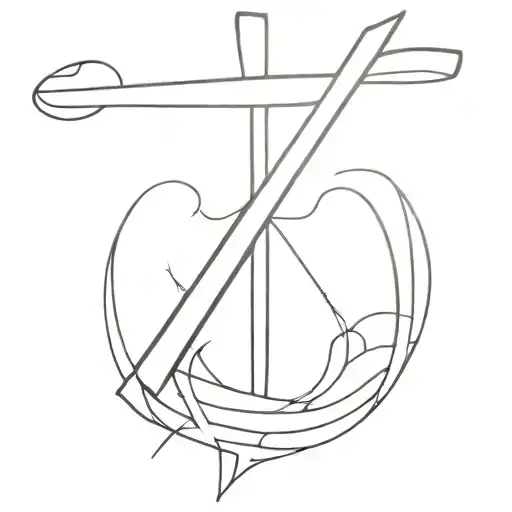 Isaiah 43:1 as a cross tattoo design idea